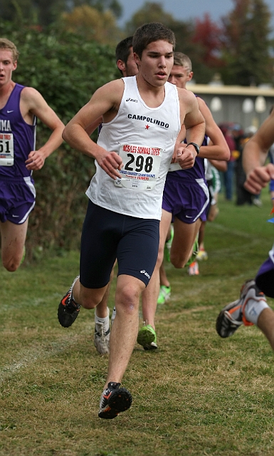 2010NCSXC BD3-130.JPG - 2010 North Coast Section Cross Country Championships, Hayward High School, Hayward, California